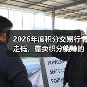 2026年度积分交易行情走低，靠卖积分躺赚的日子结束了（图4）