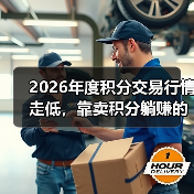 2026年度积分交易行情走低，靠卖积分躺赚的日子结束了（图3）