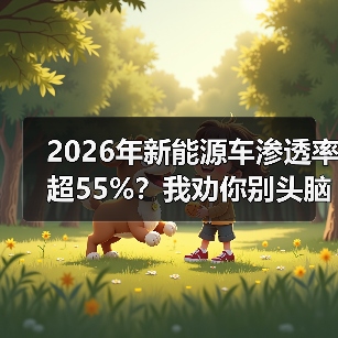 2026年新能源车渗透率超55%？我劝你别头脑发热（图3）