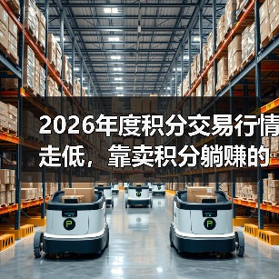 2026年度积分交易行情走低，靠卖积分躺赚的日子结束了（图2）
