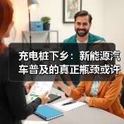充电桩下乡：新能源汽车普及的真正瓶颈或许不在城市（图1）