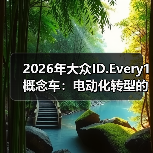 2026年大众ID.Every1概念车：电动化转型的新标杆（图4）