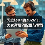 阿维塔07的2026年：大卖背后的配置与智驾逻辑（图2）
