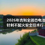 2026年吉利全固态电池针刺不起火安全技术行业领先，是吹牛还是真本事？（图2）