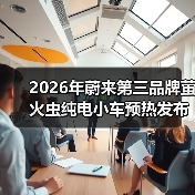 2026年蔚来第三品牌萤火虫纯电小车预热发布：一个让我失眠的发现（图1）