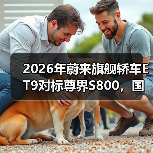 2026年蔚来旗舰轿车ET9对标尊界S800，国产百万豪车到底行不行？（图2）