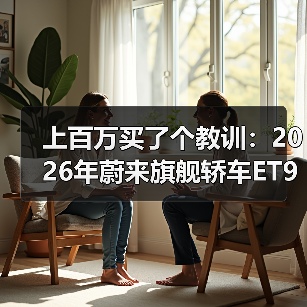 上百万买了个教训：2026年蔚来旗舰轿车ET9对标尊界S800抢占高端市场，我站哪边？（图1）