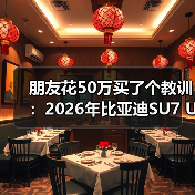 朋友花50万买了个教训：2026年比亚迪SU7 Ultra征战纽北赛道引发车迷关注（图2）