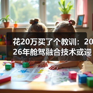 花20万买了个教训：2026年舱驾融合技术或迎来爆发增长元年（图2）