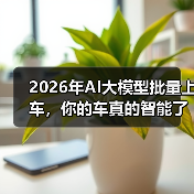 2026年AI大模型批量上车，你的车真的智能了吗？（图3）