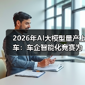 2026年AI大模型量产上车：车企智能化竞赛为什么让我慌了？（图2）