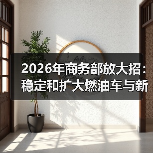 2026年商务部放大招：稳定和扩大燃油车与新能源车消费，普通人怎么跟？（图4）