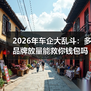 2026年车企大乱斗：多品牌放量能救你钱包吗？（图4）