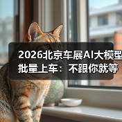 2026北京车展AI大模型批量上车：不跟你就等着被淘汰（图4）