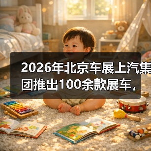 2026年北京车展上汽集团推出100余款展车，你真的看懂了吗？（图4）
