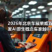 2026年北京车展荣威首发AI原生概念车家越07：这次不是PPT？（图1）