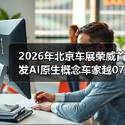 2026年北京车展荣威首发AI原生概念车家越07：这次不是PPT？（图3）
