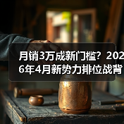 月销3万成新门槛？2026年4月新势力排位战背后的三个铁律（图2）