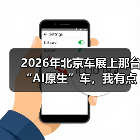 2026年北京车展上那台“AI原生”车，我有点没看懂（图4）