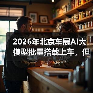 2026年北京车展AI大模型批量搭载上车，但这事没想象中简单（图3）