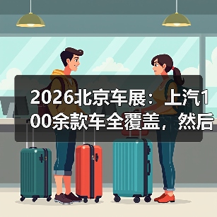 2026北京车展：上汽100余款车全覆盖，然后呢？
