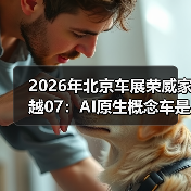 2026年北京车展荣威家越07：AI原生概念车是噱头还是真变革？（图2）