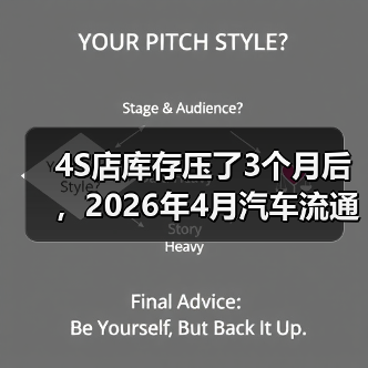 4S店库存压了3个月后，2026年4月汽车流通协会预计5月迎来修复性回升（图4）