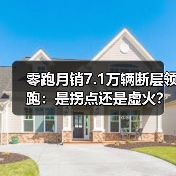 零跑月销7.1万辆断层领跑：是拐点还是虚火？