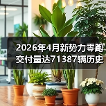 2026年4月新势力零跑交付量达71387辆历史新高，这个数字背后藏着什么（图3）