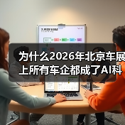 为什么2026年北京车展上所有车企都成了AI科技公司？