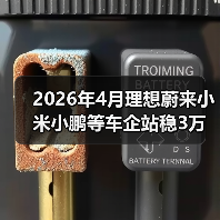 2026年4月理想蔚来小米小鹏等车企站稳3万辆？这个反常信号没人说破（图2）