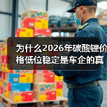 为什么2026年碳酸锂价格低位稳定是车企的真红利？（图1）