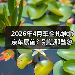 2026年4月车企扎堆北京车展前?别信那些忽悠,真相就三条(图3) 2026年4月车企扎堆北京车展前?别信那些忽悠,真相就三条(图3)