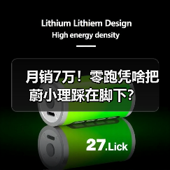 月销7万!零跑凭啥把蔚小理踩在脚下?(图2) 月销7万!零跑凭啥把蔚小理踩在脚下?(图2)
