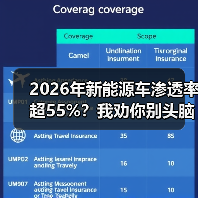 2026年新能源车渗透率超55%?我劝你别头脑发热(图1) 2026年新能源车渗透率超55%?我劝你别头脑发热(图1)