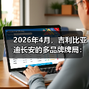 2026年4月,吉利比亚迪长安的多品牌牌局:放量还是内耗?(图1) 2026年4月,吉利比亚迪长安的多品牌牌局:放量还是内耗?(图1)