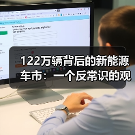 122万辆背后的新能源车市:一个反常识的观察(图2) 122万辆背后的新能源车市:一个反常识的观察(图2)