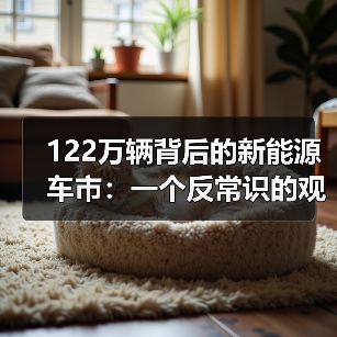 122万辆背后的新能源车市:一个反常识的观察(图4) 122万辆背后的新能源车市:一个反常识的观察(图4)