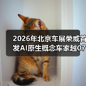 2026年北京车展荣威首发AI原生概念车家越07：一个值得琢磨的信号（图3）