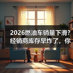 2026燃油车销量下滑？经销商库存早炸了，你还蒙在鼓里（图1）