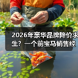 2026年豪华品牌降价求生？一个前宝马销售经理的血泪忠告（图3）