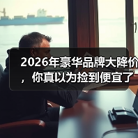 2026年豪华品牌大降价,你真以为捡到便宜了?(图3) 2026年豪华品牌大降价,你真以为捡到便宜了?(图3)