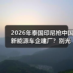 2026年泰国印尼抢中国新能源车企建厂?别光看热闹(图3) 2026年泰国印尼抢中国新能源车企建厂?别光看热闹(图3)