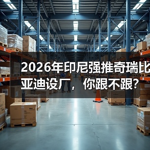 2026年印尼强推奇瑞比亚迪设厂,你跟不跟?(图3) 2026年印尼强推奇瑞比亚迪设厂,你跟不跟?(图3)