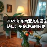 2026年东南亚充电设施缺口:车企建桩闭环是解药还是安慰剂?(图1) 2026年东南亚充电设施缺口:车企建桩闭环是解药还是安慰剂?(图1)