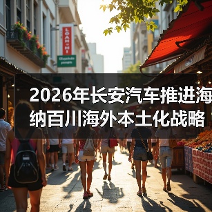2026年长安汽车推进海纳百川海外本土化战略深耕全球市场(图4) 2026年长安汽车推进海纳百川海外本土化战略深耕全球市场(图4)