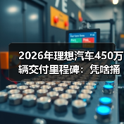 2026年理想汽车450万辆交付里程碑：凭啥捅破天？（图4）