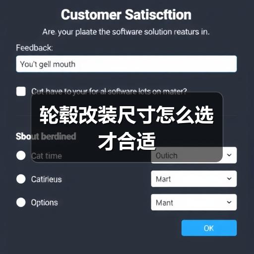 轮毂改装尺寸怎么选才合适