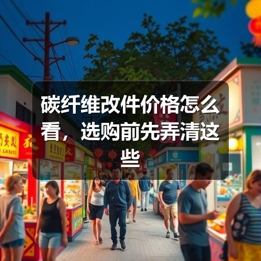碳纤维改件价格怎么看,选购前先弄清这些因素