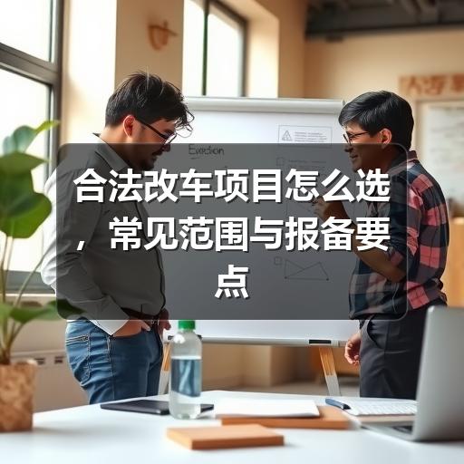 合法改车项目怎么选,常见范围与报备要点